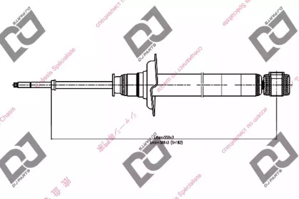 Амортизатор DJ PARTS DS1160GT